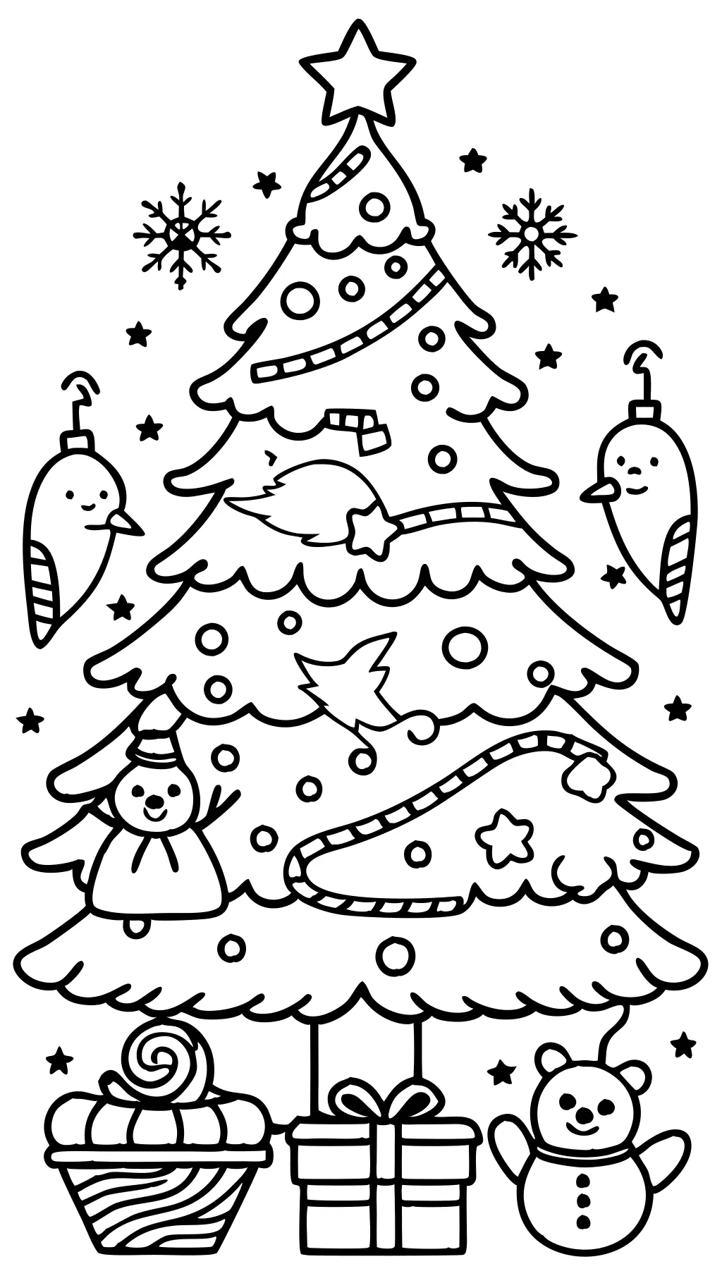 christmas coloring book pages